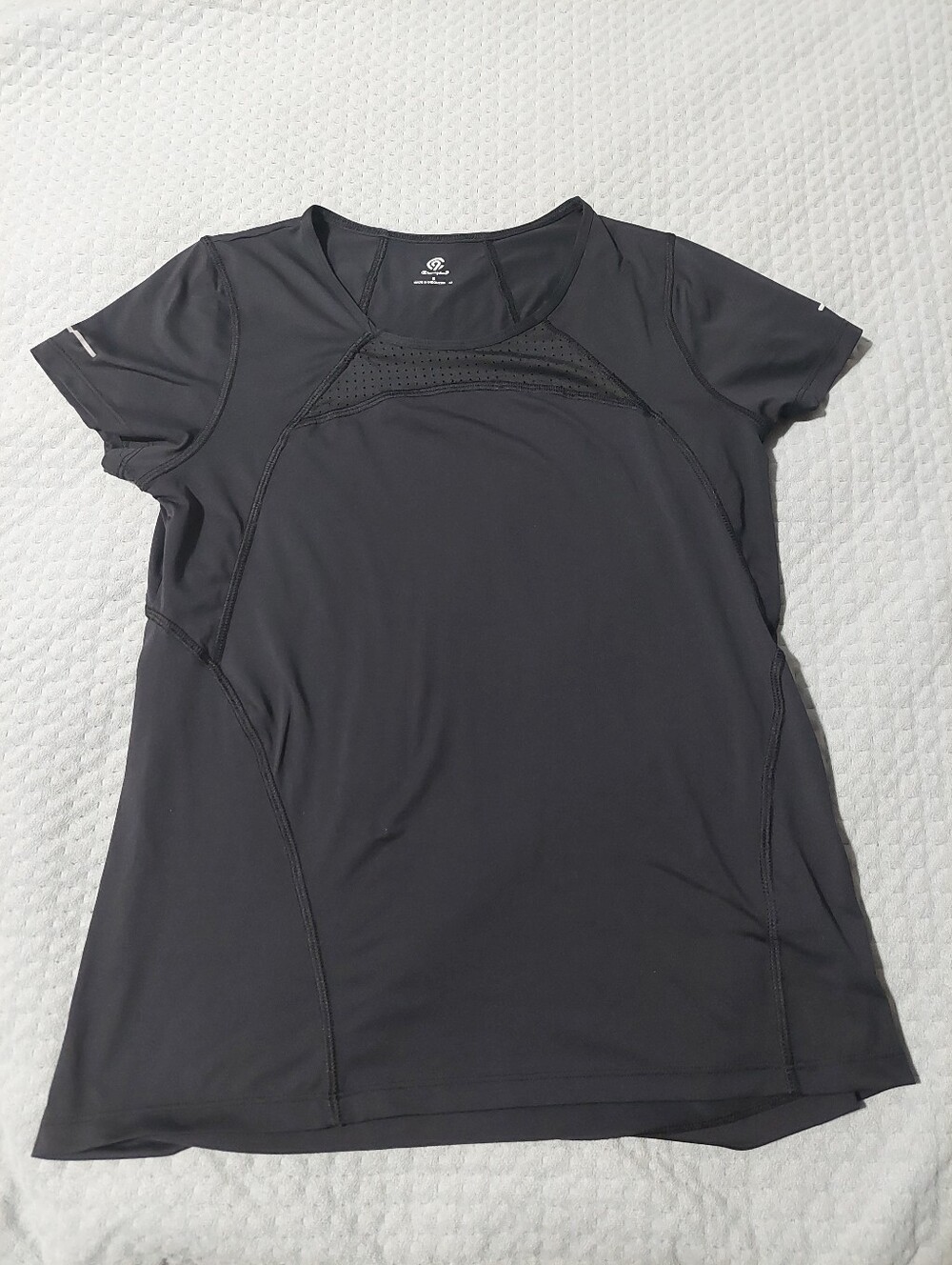 Champion Black Short Sleeve Performance Tee